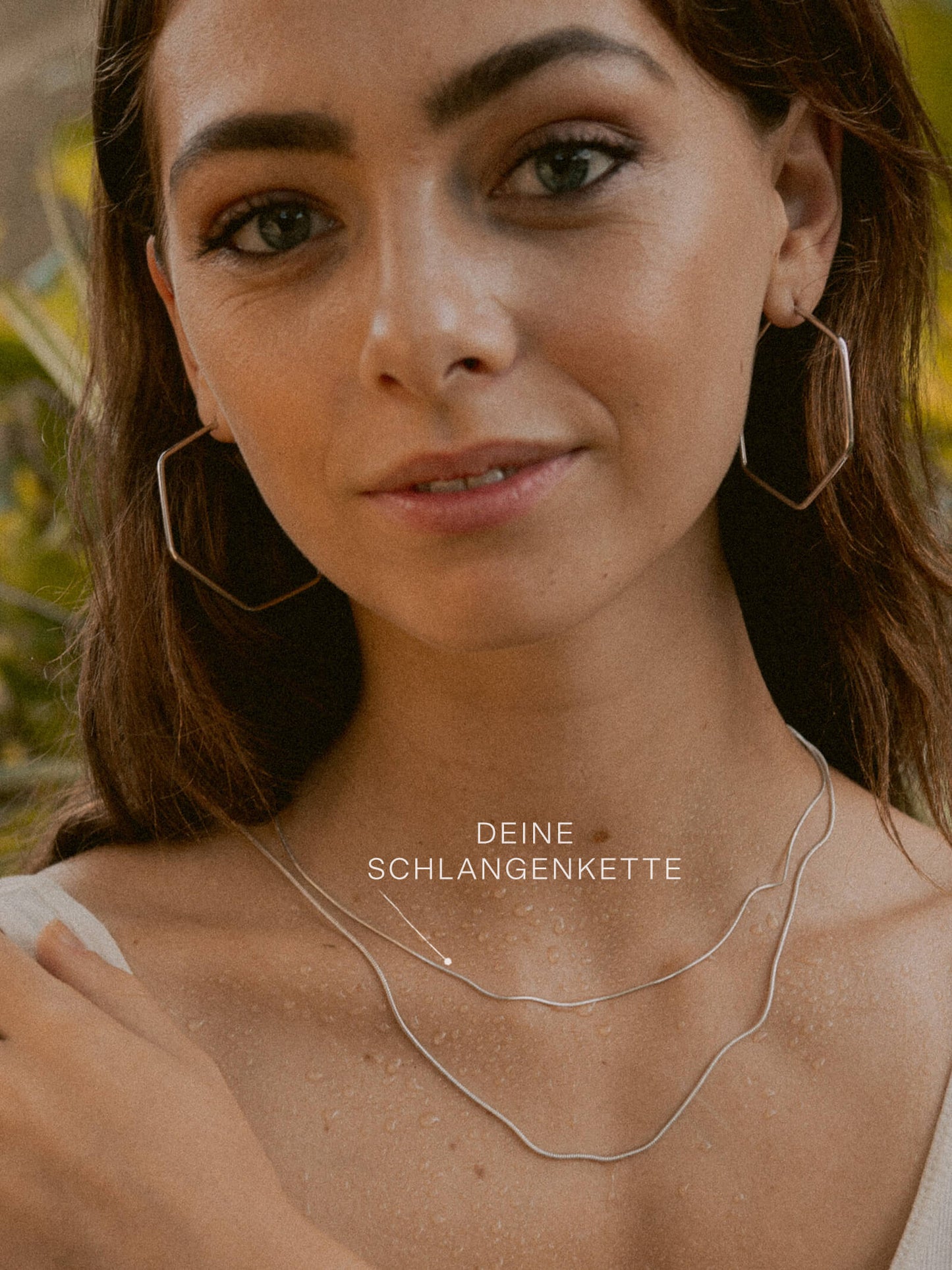 Schlangenkette ETERNITY Hauchzart Silber