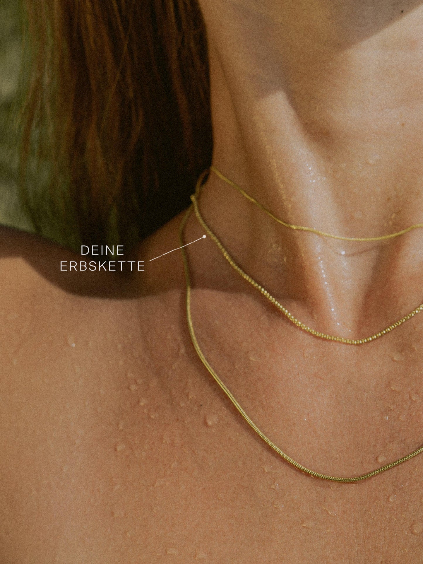 Erbskette TENDER Filigran 8k Gold