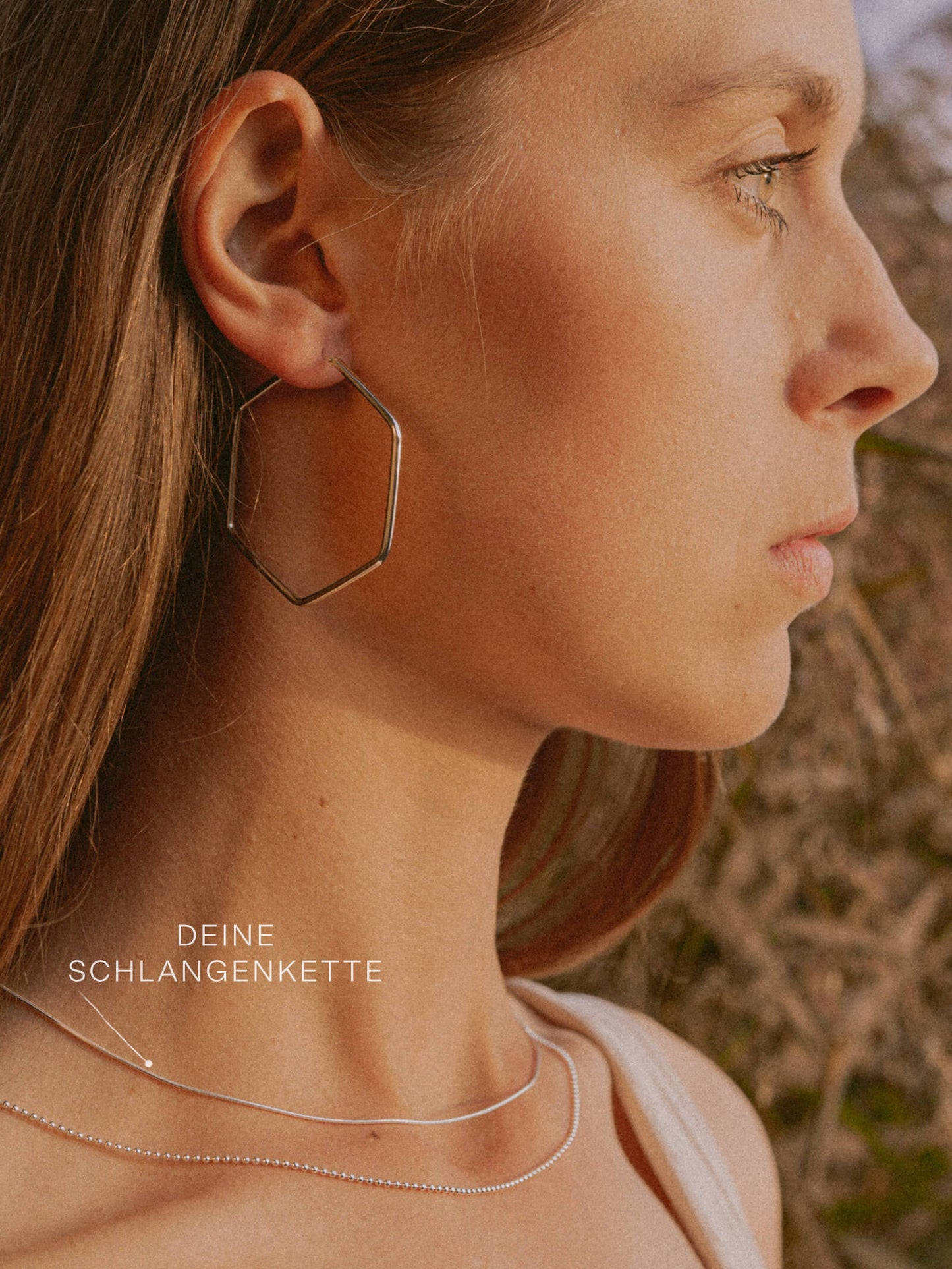 Schlangenkette ETERNITY Hauchzart Silber