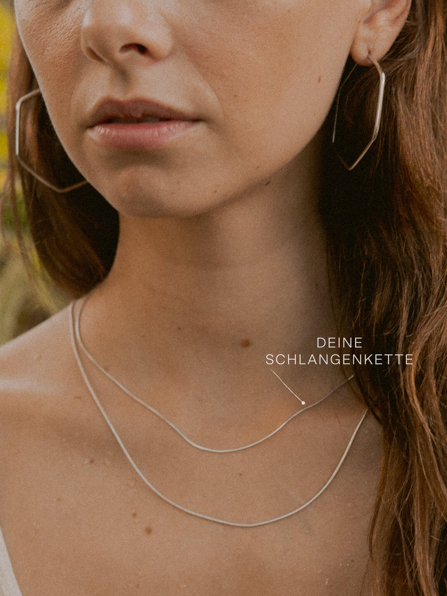 Schlangenkette ETERNITY Hauchzart Silber