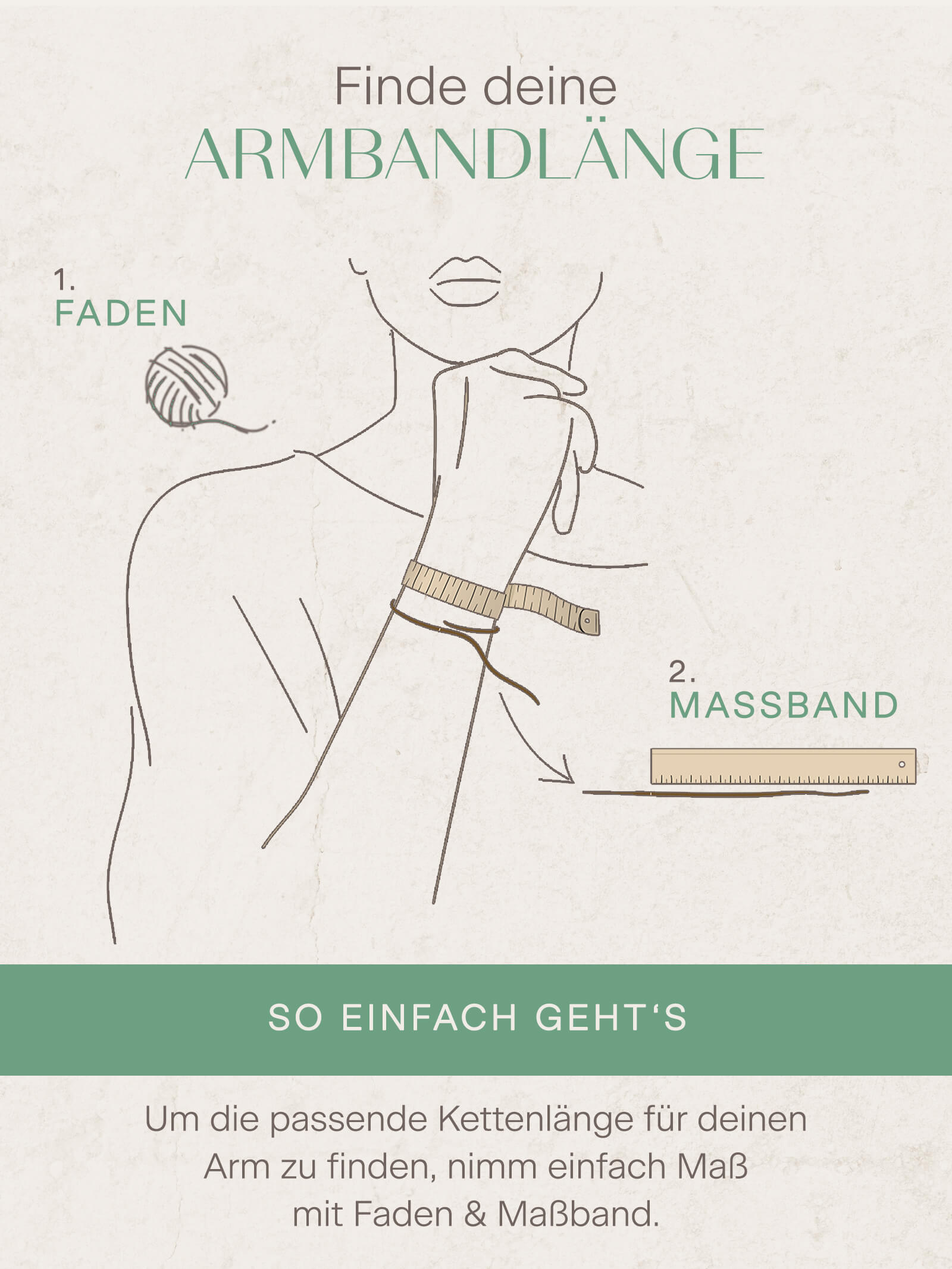 Armband Fantasiekette FANTASY Tricolor-2